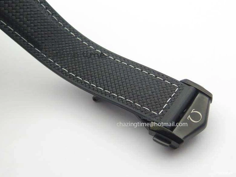 0502 Planet Ocean 45mm Real Ceramic BP-Maker Best Edition Black Dial On Nylon Rubber Strap A TopPick 8185